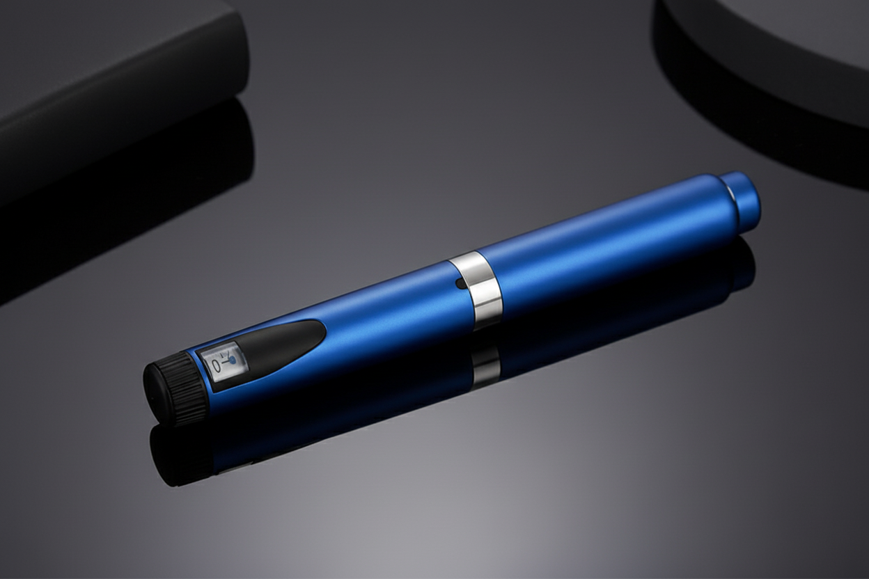 Blue Injection Pen
